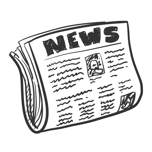 Newspaper drawing